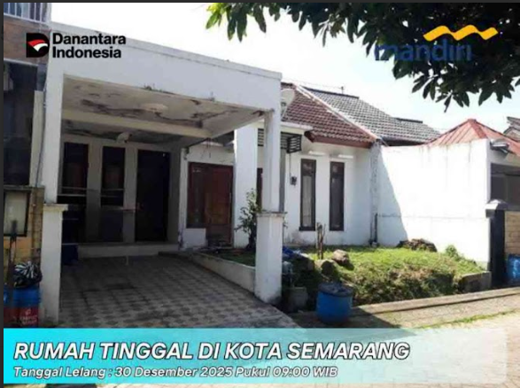DIJUAL CEPAT !! Rumah Bagus di Semarang
Rumah Lelang Bank MANDIRI. Perum Bukit Permata Puri
