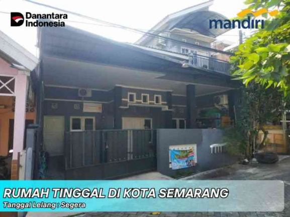 DIJUAL CEPAT !! Rumah Bagus di Semarang
Rumah Lelang Bank MANDIRI. PPerum Griya Arteri Sari Kel. Tlogosari Kulon, Kec. Pedurungan, Kota Semarang, Prov. Jawa Tengah
